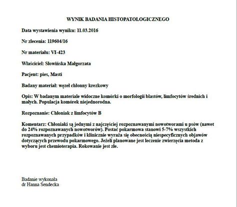Masti - wyniki badań