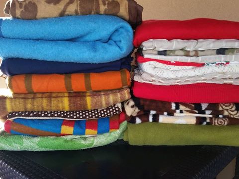 Dziękujemy za cieplutkie kocyki