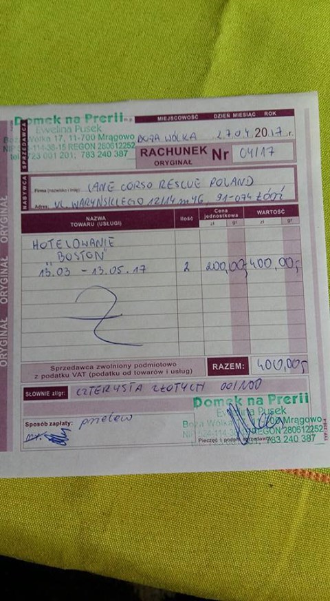 Boston hotelowanie 13.03-13.05.2017