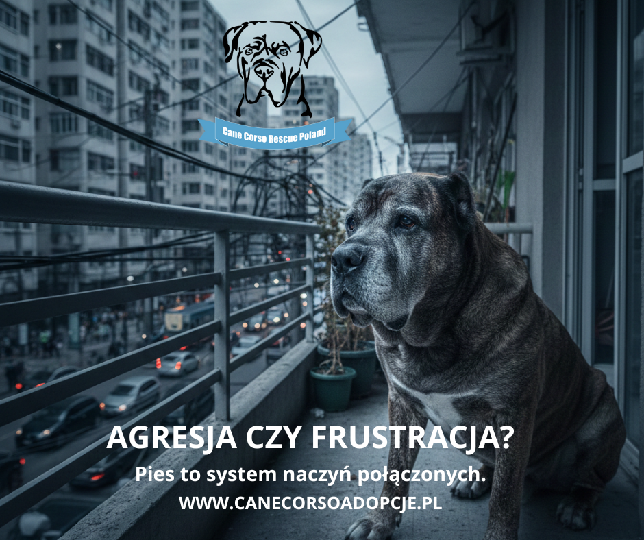AGRESJA czy frustracja? Pies to system naczyń połączonych.